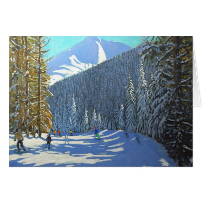 Skifahren Beauregard La Clusaz 2012 (Vorderseite (Horizontal))