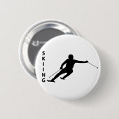 Skifahren Button (Vorne & Hinten)