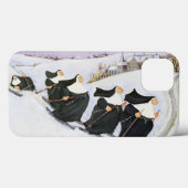 Skifahren Case-Mate iPhone Hülle (Rückseite (Horizontal))