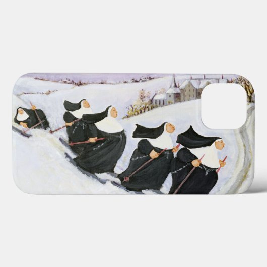 Skifahren Case-Mate iPhone Hülle (Rückseite (Horizontal))