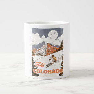 Skifahren Colorado Jumbo-Tasse