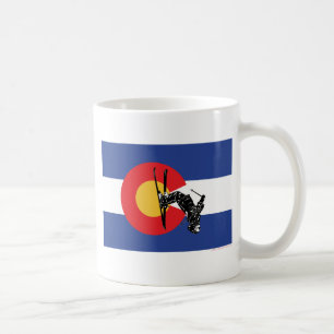 Skifahren Colorado Kaffeetasse