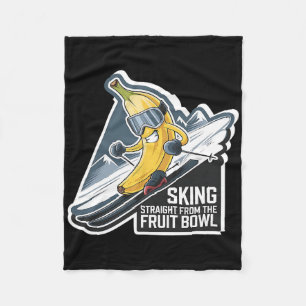 Skifahren direkt wie die Fruchtschale Nana Après S Fleecedecke
