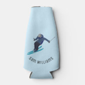 Skifahren Flaschenkühler (Vorderseite)