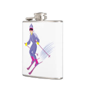 Skifahren Flask Flachmann (Links)