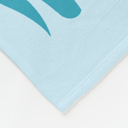 Skifahren Fleecedecke (Ecke)