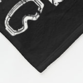 Skifahren Fleecedecke (Ecke)