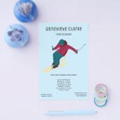 Skifahren Flyer (Einzeln)