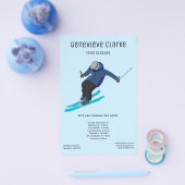 Skifahren Flyer (Einzeln)