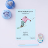 Skifahren Flyer (Einzeln)