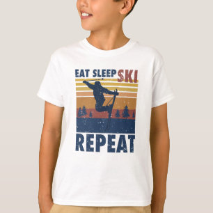 Skifahren Funny Sprichwort Geschenk T-Shirt