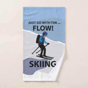 Skifahren geht einfach mit dem Flow Ski Handtuch