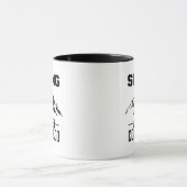 Skifahren in Aspen Colorado Tasse (Zentrum)