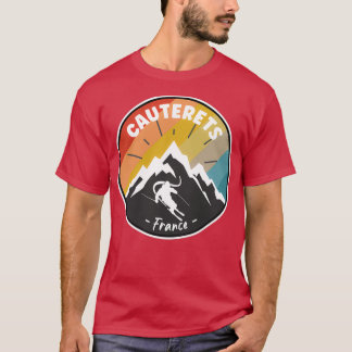 Skifahren in Frankreich Cauterets T-Shirt