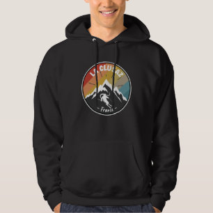 Skifahren in Frankreich La Clusaz Hoodie