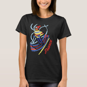 Skifahren in Frankreich T-Shirt