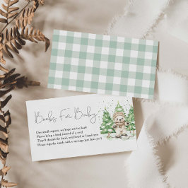 Skifahren in Kinderspielbühnen für Kinder Begleitkarte