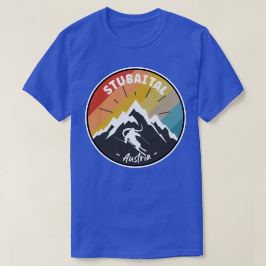 Skifahren in Österreich im Krankenhaus 1 T-Shirt (Design vorne)