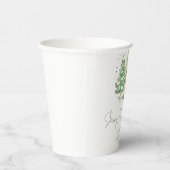 Skifahren in Parenthood Winter Baby Dusche Pappbecher (Rechts)