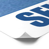 Skifahren in Semmering, Österreich Poster (Ecke)