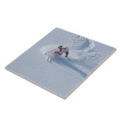 Skifahren in Snowbird Ski Resort, Wasatch Fliese (Seite)