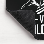 Skifahren in Vail Colorado Mousepad (Ecke)