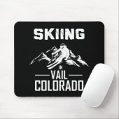 Skifahren in Vail Colorado Mousepad (Mit Mouse)