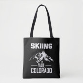Skifahren in Vail Colorado Tasche (Vorderseite)