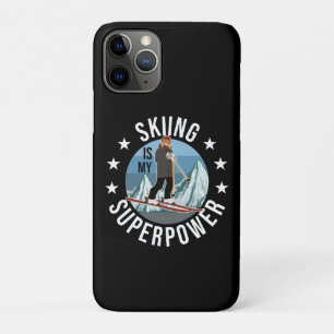 Skifahren ist meine Supermacht Case-Mate iPhone Hülle