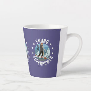 Skifahren ist meine Supermacht Milchtasse
