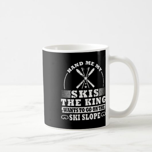 Skifahren Kaffeetasse (Rechts)