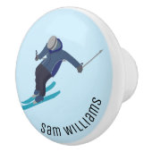 Skifahren Keramikknauf (Rechts)