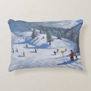 Skifahren Kitzbhuel 2014 Dekokissen