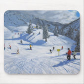 Skifahren Kitzbhuel 2014 Mousepad (Vorne)