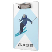 Skifahren Klemmbrett (Links)