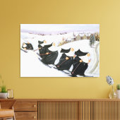 Skifahren Leinwanddruck (Insitu (Wohnzimmer))