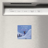 Skifahren Magnet (In Situ (Geschirrspüler))
