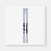 Skifahren Magnet (Vorne)