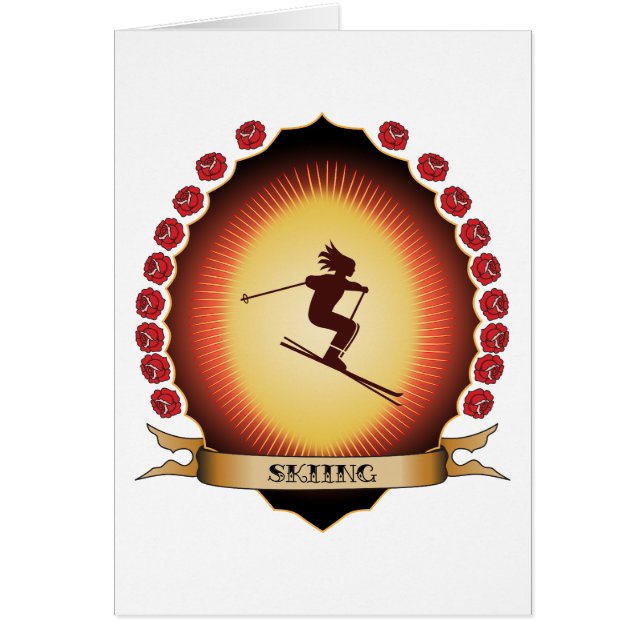 Skifahren Mandorla (Vorne)