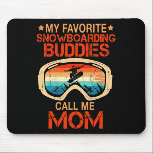 Skifahren - Meine Lieblings-Snowboarder-Buddies ne Mousepad