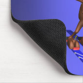 Skifahren Moosepad Mousepad (Ecke)