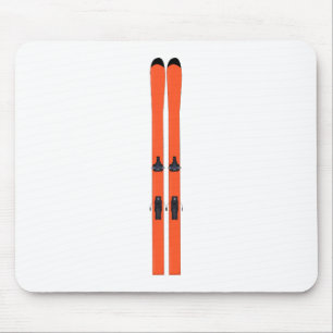 Skifahren Mousepad