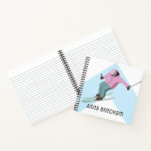 Skifahren Notizblock (Innenseite)