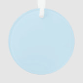 Skifahren Ornament (Rückseite)