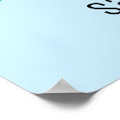 Skifahren Poster (Ecke)