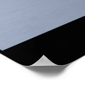 Skifahren Richtung Glacier King in Alaska Poster (Ecke)