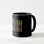 Skifahren - Sammlung von Skischulen Tasse (VorderseiteRechts)