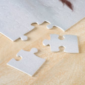 Skifahren-Schnee-Gebirgskunst Puzzle (Seite)