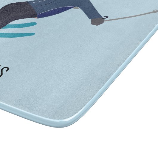 Skifahren Schneidebrett (Ecke)