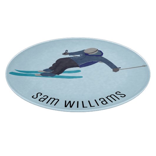 Skifahren Schneidebrett (Ecke)